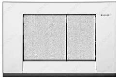 Geberit Кнопка смыва Bolero 115.777.KB.1 хром, кнопка текстурная – фотография-1